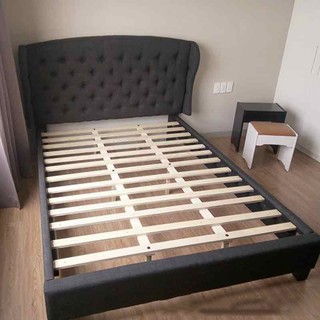 {freeship} Giường bọc nệm 1m4 - 1m8