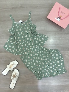 [SALE TẾT] Đồ Bộ 2 dây ❤️ đồ bộ mặc nhà chất vải lụa