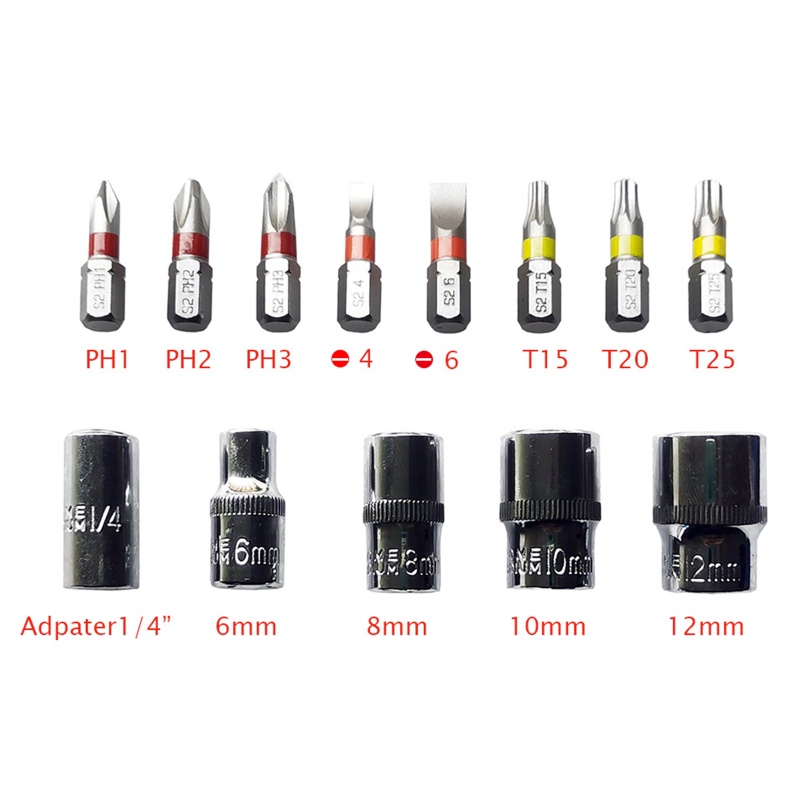 Set 14 Cờ Lê 1 # 4 Mini Dùng Để Sửa Chữa Đồ Dùng Gia Dụng