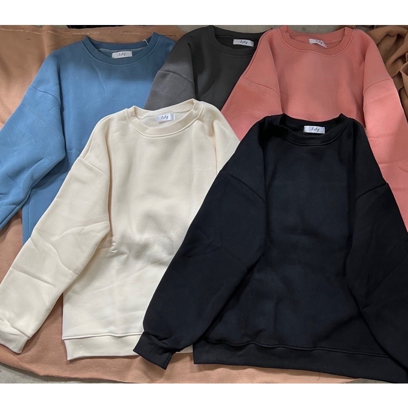 Áo Nỉ Trơn Form Rộng Nhiều Màu Phong Cách Trẻ Trung Năng Động Nam Nữ Đều Mặc Được - SINNA STORE | BigBuy360 - bigbuy360.vn