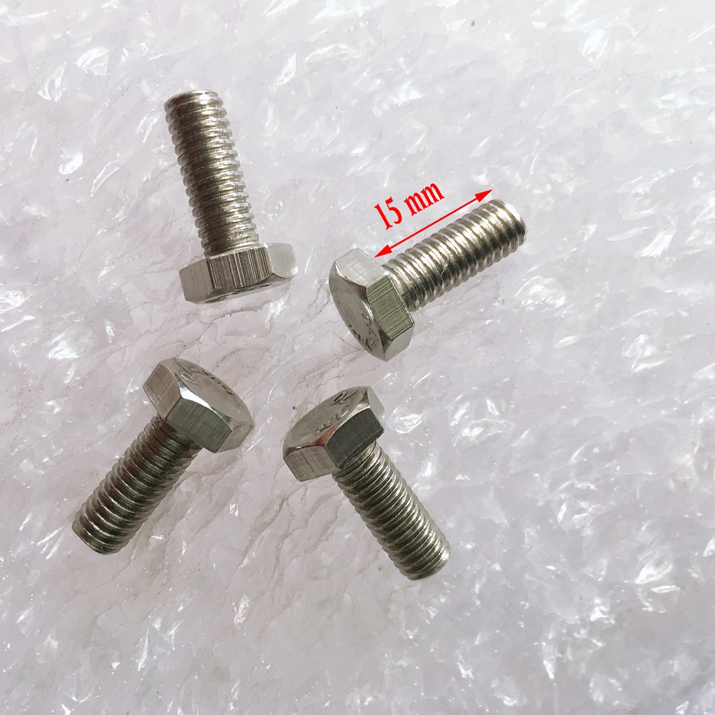 Combo 4 ốc lồng máy giặt Toshiba [INOX 304] Bu lông ốc bắt càng giữ lồng máy giặt Inox 304