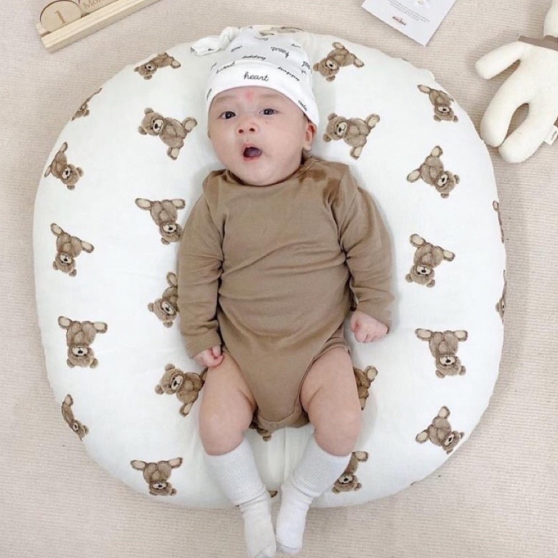 Gối chống trào ngược cho bé sơ sinh vải xô