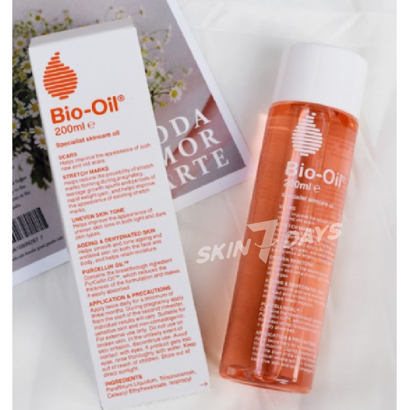 Bio Oil Giảm Rạn Da Và Làm Mờ Sẹo - 200ml Dầu Dưỡng Giúp Mờ Sẹo  & Giảm Rạn Da