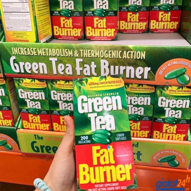 Green Tea Fat Burner 200 Viên Của Mỹ