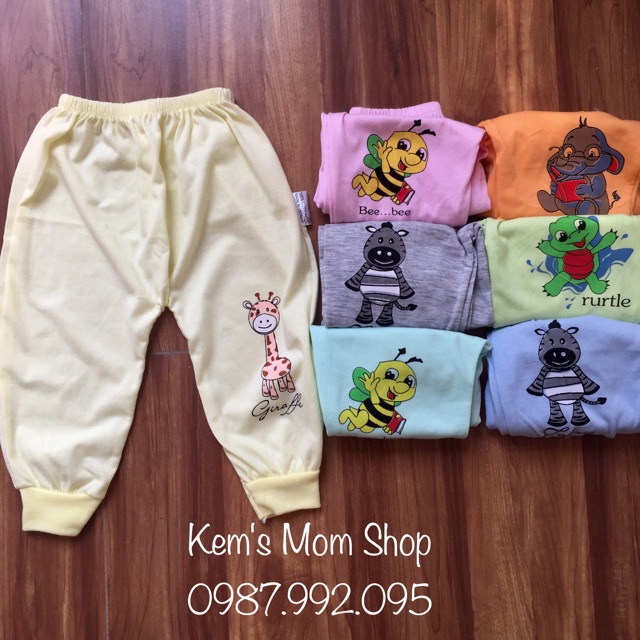 5 Quần Dài Bo Gấu 100% Cotton -Loại Đẹp