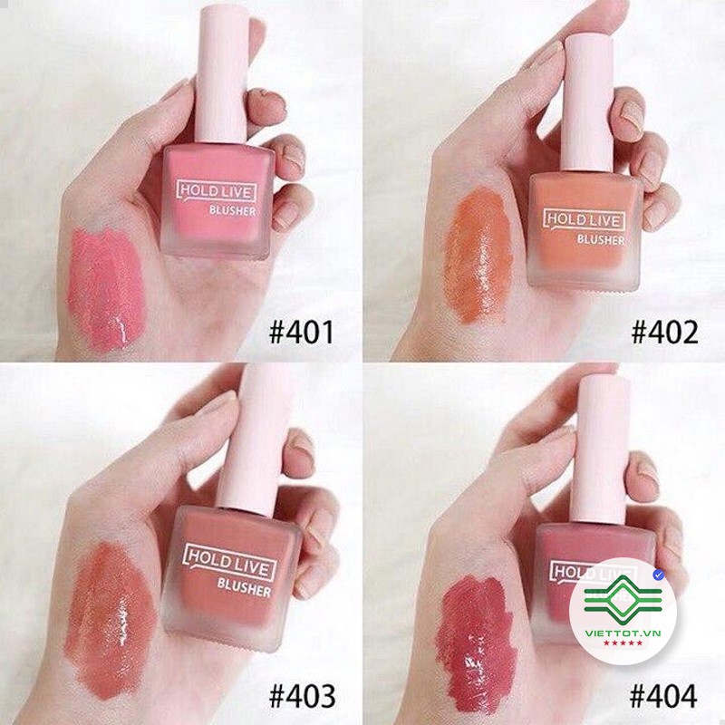 Má Hồng Dạng Lỏng Holdlive Juice Blusher Hàng Nội Địa Trung