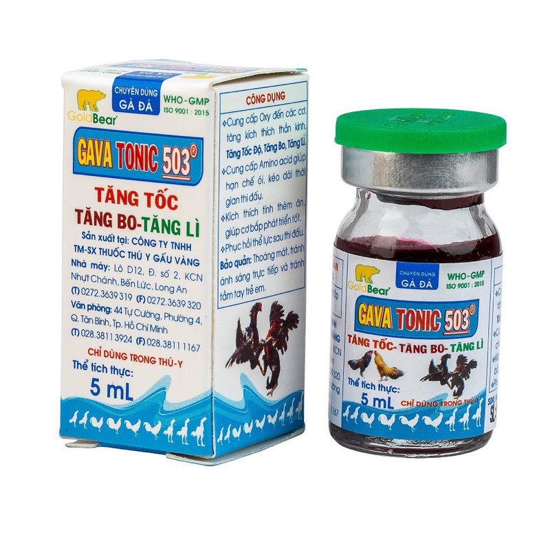 GAVATONIC 503 nhãn xanh 5ml.