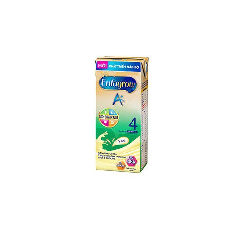 Lốc 3 hộp Sữa nước Enfagrow A+ 4 RTD Vani 180ml/hộp #1