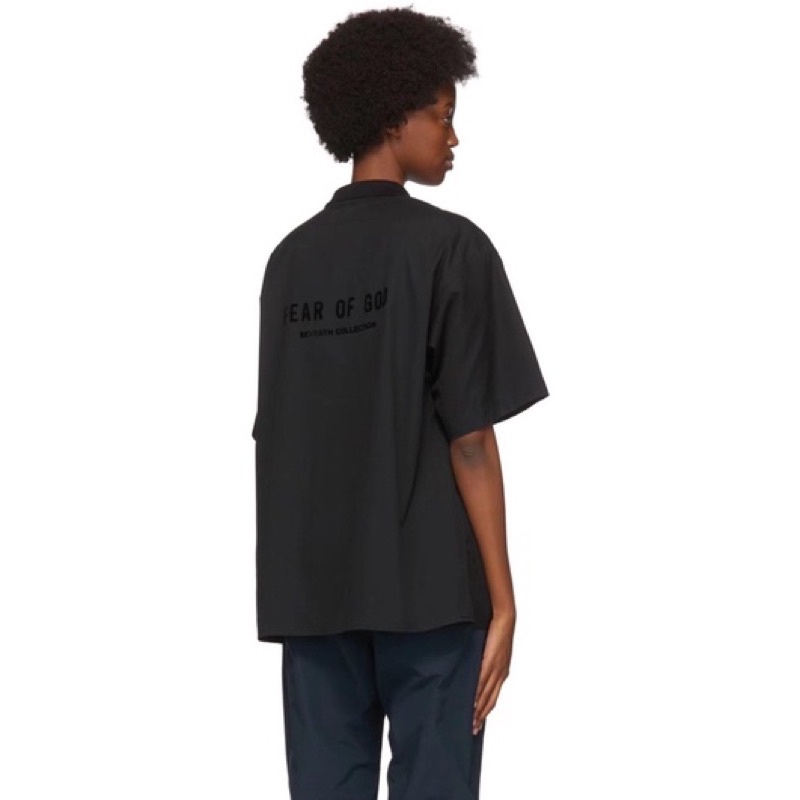 Áo Polo FEAR OF GOD 7th  / polo FOG 7th Black- Áo có cổ Fear Of God
