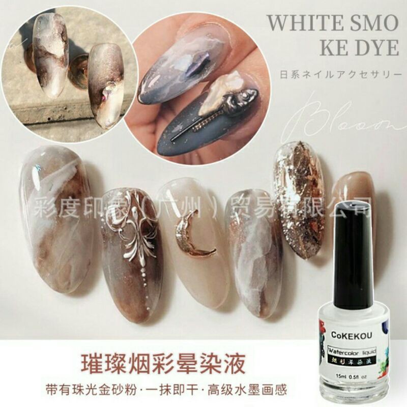 cồn loang - cherry - trắng đục