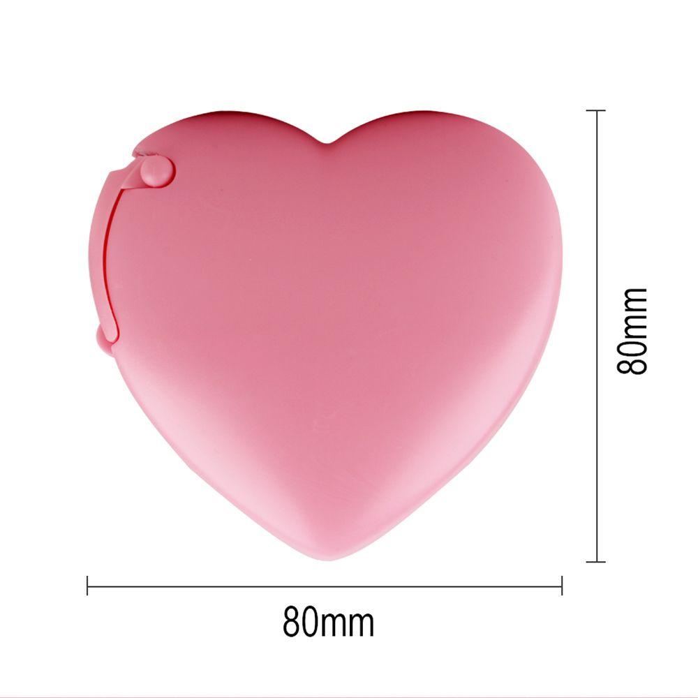 Giá Đỡ Cuộn Băng Keo Dán Lông Mi Bằng Nhựa Hình Bánh Donut Trái Tim