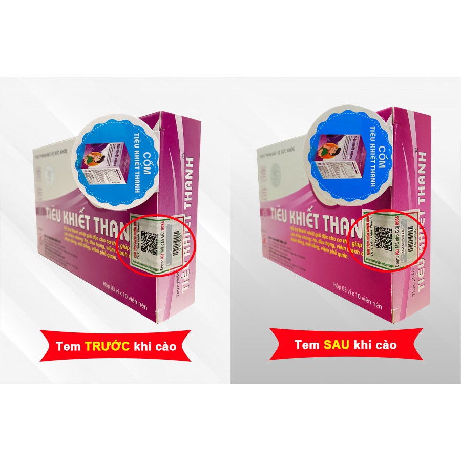 Tiêu Khiết Thanh 30 viên - Giúp Giảm Nhanh Các Triệu Chứng Viêm Đường Hô Hấp