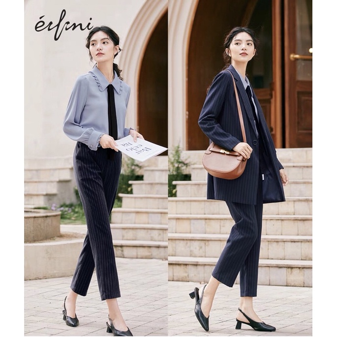 Áo sơ mi buộc nơ Eifini