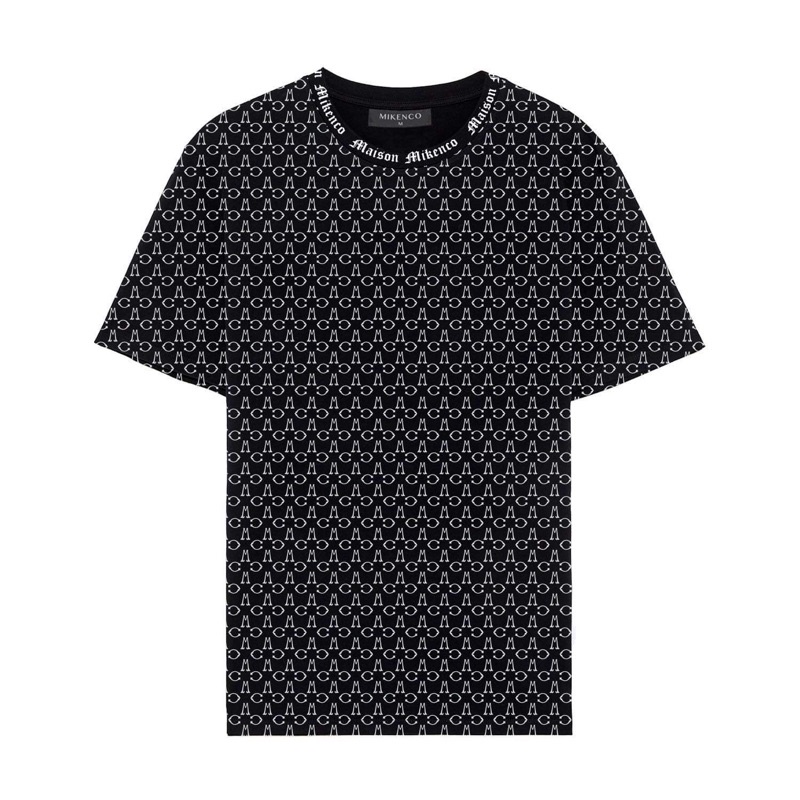 Áo phông ngắn tay chính hãng Mikenco MONOGRAM unisex