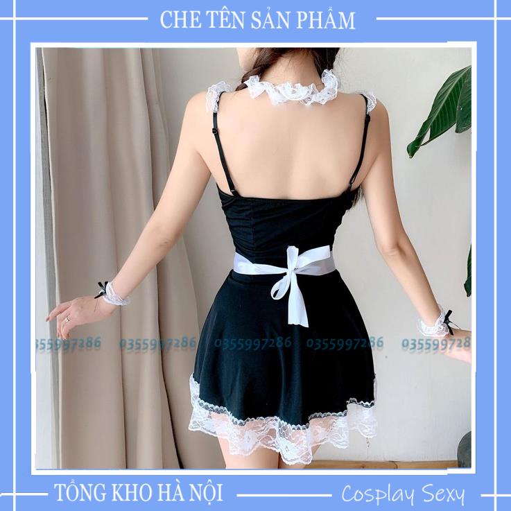 Bộ Đồ Ngủ Sexy, Váy Ngủ Cosplay Hầu Gái Gợi Cảm Mã HG905 - Cô Giúp Việc Đảm Đang | BigBuy360 - bigbuy360.vn