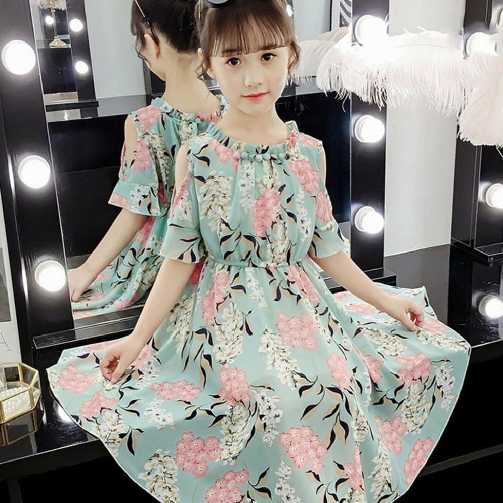 [CÓ SẴN] Váy đầm bé gái 7 tuổi (3 - 12 tuổi)  ☑️ đầm bé gái size đại 20kg 25kg 30kg 35kg 40kg