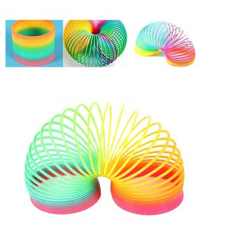 Đồ Chơi Lò Xo Cầu Vồng Ma Thuật - Lò Xo Loại Lớn Nhất (Đường Kính 7cm) - LICLAC