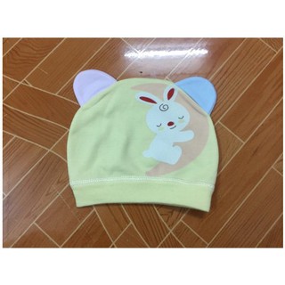 Set 3 Cái Mũ Vải Sơ Sinh - Hàng Việt Nam. Mũ Che Thóp Cho  Bé Trai Bé Gái 0-6 Tháng