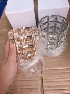 Ống Đựng Cọ Trang Điểm Cao Cấp Pha Lê