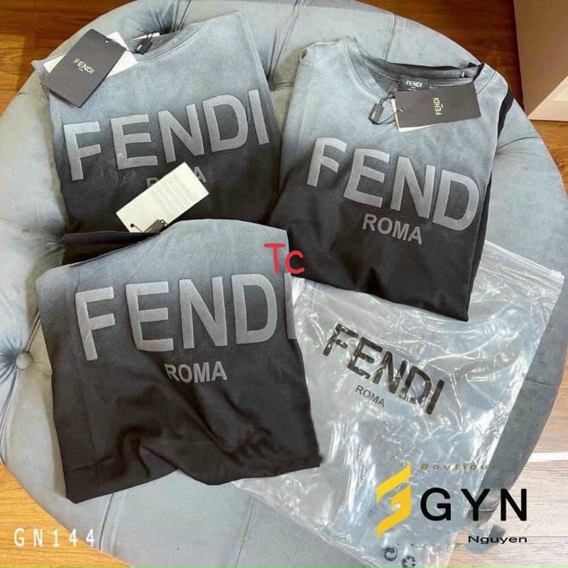 [ Rẻ vô địch ] Áo thun cotton tay lỡ dáng rộng Loang Fen