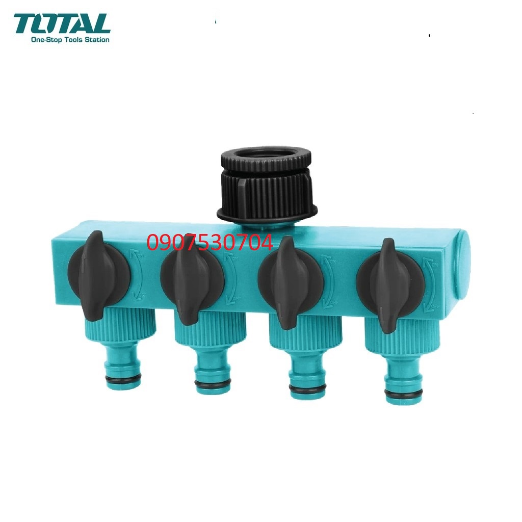 Khớp nối ống nước 4 đầu 3/4 inch - 1 inch Total THHC604101
