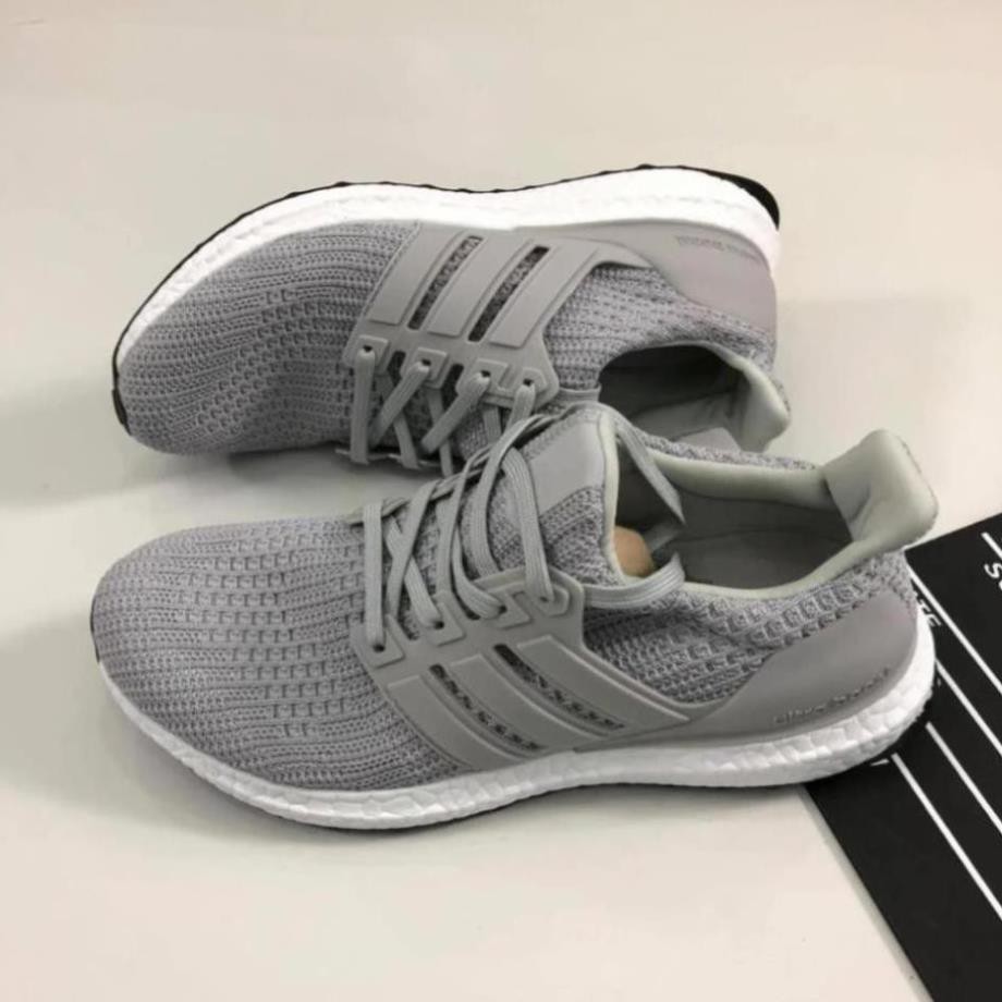 [Sale 3/3]>ẢNH THẬT-HÀNG THẬT< Giày sneaker Ultra Boost xám 4.0 nam nữ P09 : : : "