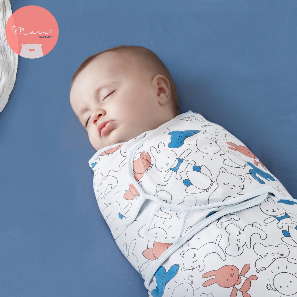 [Tặng ty giả] Khăn quấn swaddle CROWNED LOVE