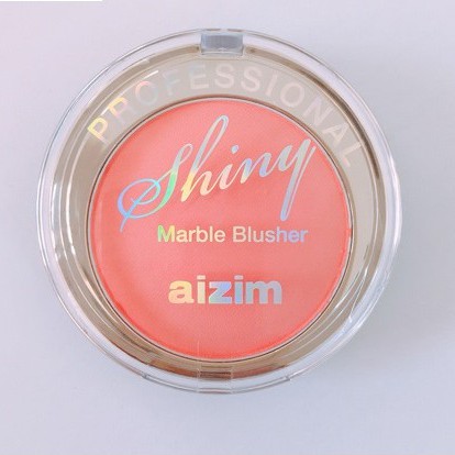 PHẤN MÁ HỒNG AIZIM - Professional Marble Blusher ( HỘP BẠC )