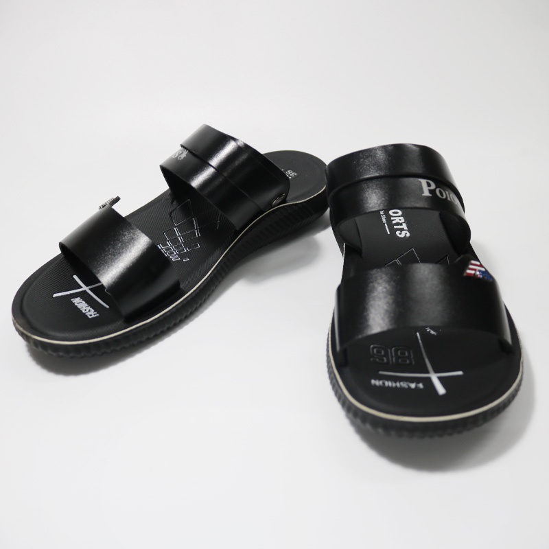 Dép da nam quai ngang siêu nhẹ mẫu 2022 SoHA Store