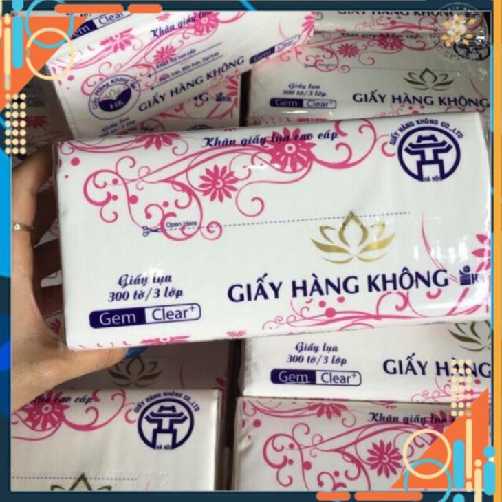 Khăn giấy ăn hàng không cao cấp 1 gói rút dai mịn không mùi hóa chất NGỌC CHÂU STORE