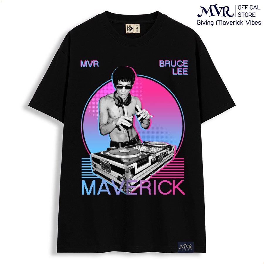 Áo thun Lý Tiểu Long form unisex phông nam nữ huyền thoại võ thuật đánh DJ phong cách hài hước MVR KK3825
