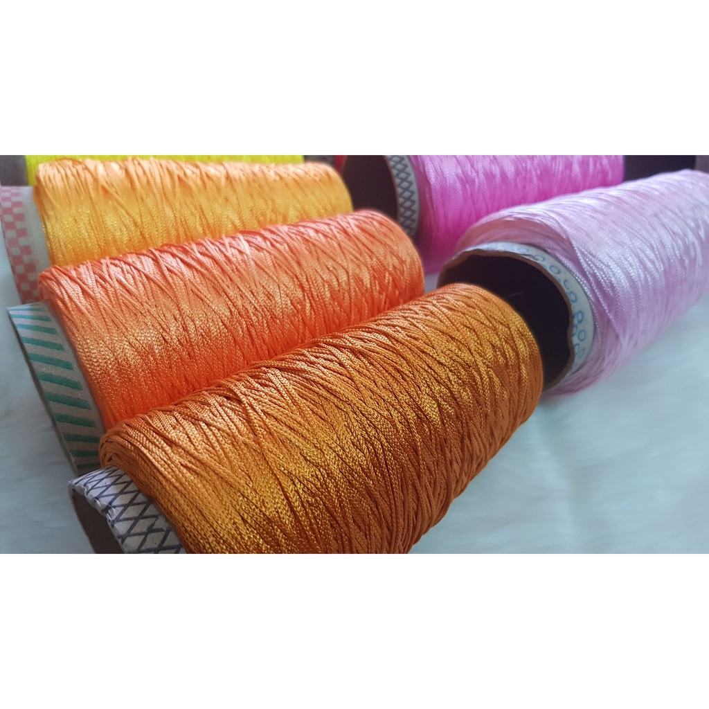 Sợi Dù Sợi 1mm - 200gram/cuộn - Phụ kiện đan móc - phụ kiện thủ công handmade