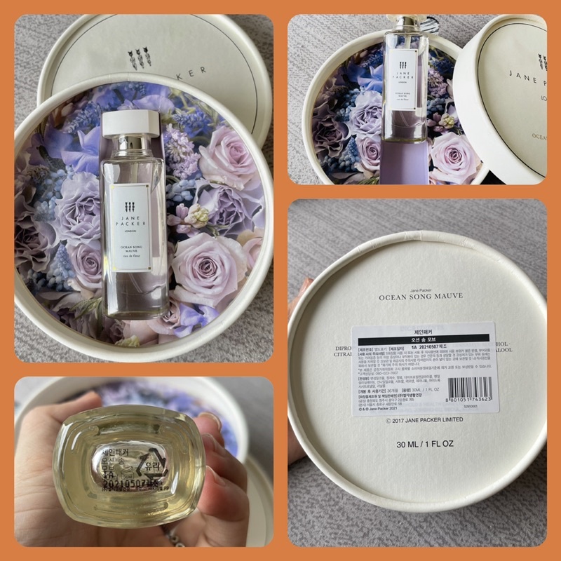 [Hiếm]Nước Hoa Ohui Jane Parker London Ocean Song Mauve Mùi Siêu Thơm Dịu Dàng Full Size 30Ml