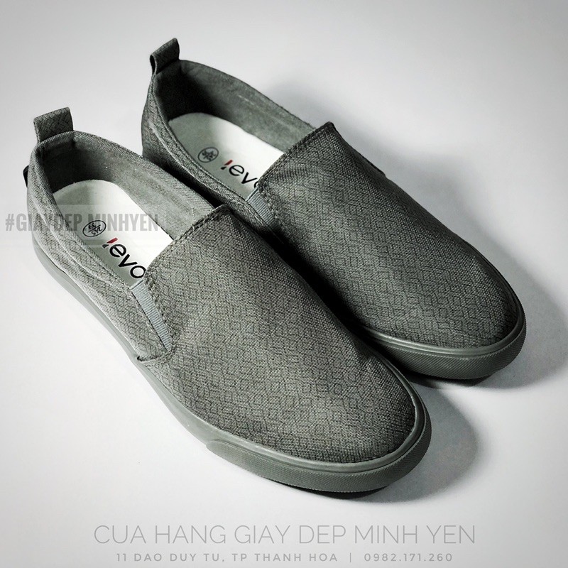 SLIP ON NAM LEYO - GIẦY LƯỜI VẢI NAM ĐẾ MỎNG SO1533