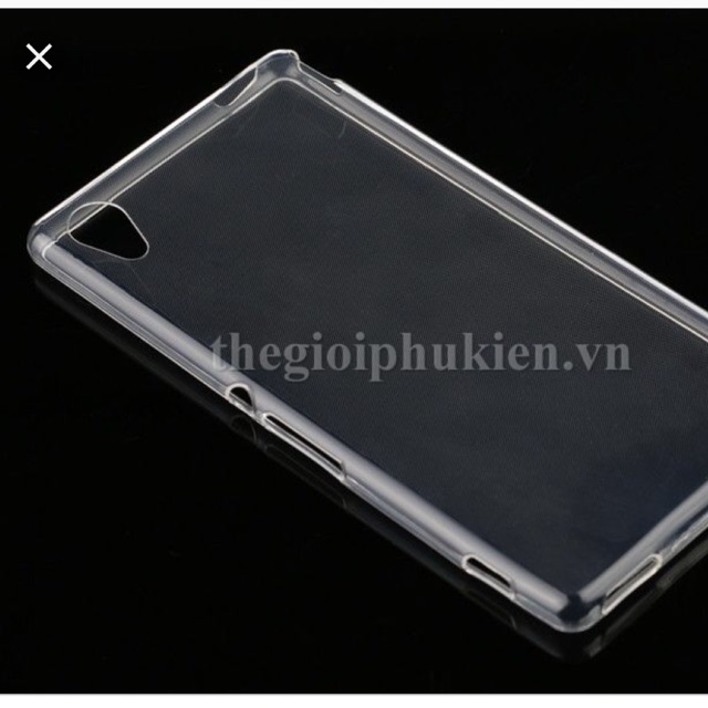 Ốp lưng Silicon Sony M4 Trong suốt