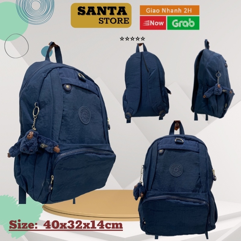 Balo nữ đẹp đi học Kipling SANTA STORE KL2066 thời trang Hàn Quốc Ulzzang cao cấp giá rẻ cá tính nhiều màu xinh xắn