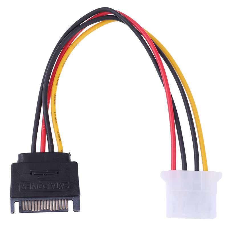 Dây Cáp Nguồn SATA 15 Pin Sang Molex IDE 4 Pin Chuyên Dụng