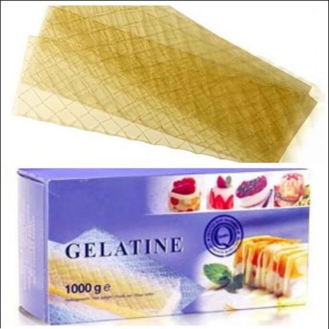 Combo 5 lá gelatin 1