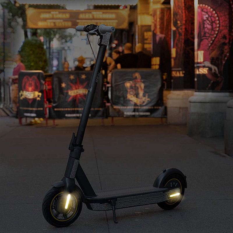 Miếng Dán Phản Quang Cảnh Báo Ban Đêm Chống Nước Cho Ninebot Max G30 Electric Scooter