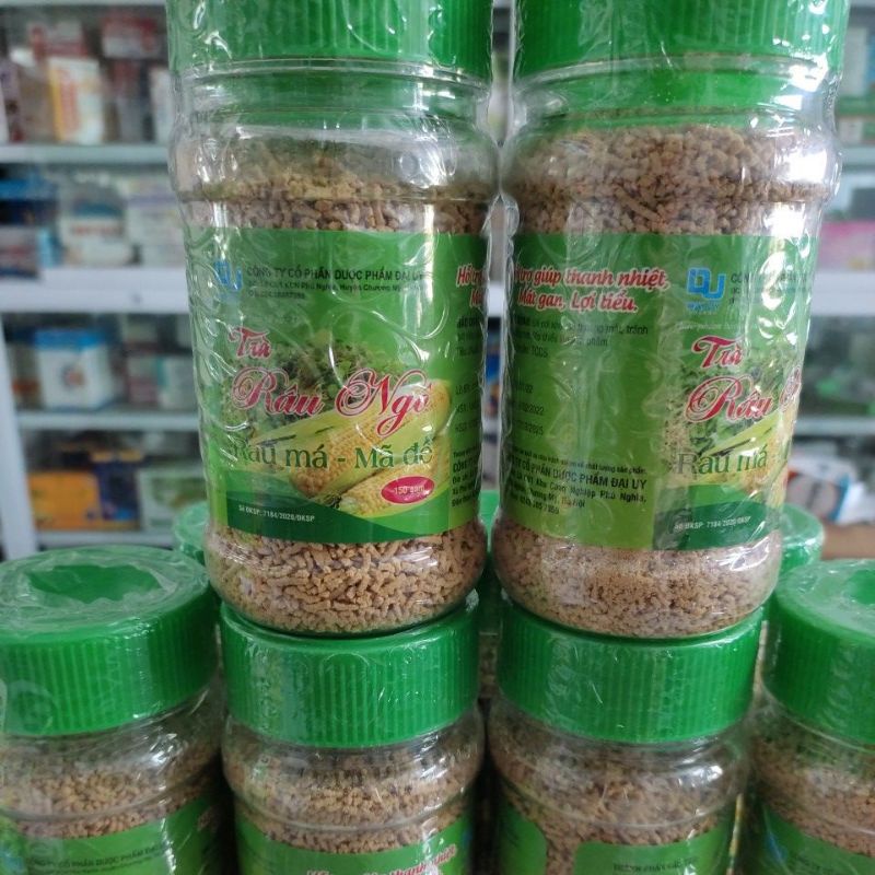 Trà râu ngô -rau má- mã đề lọ 150gam