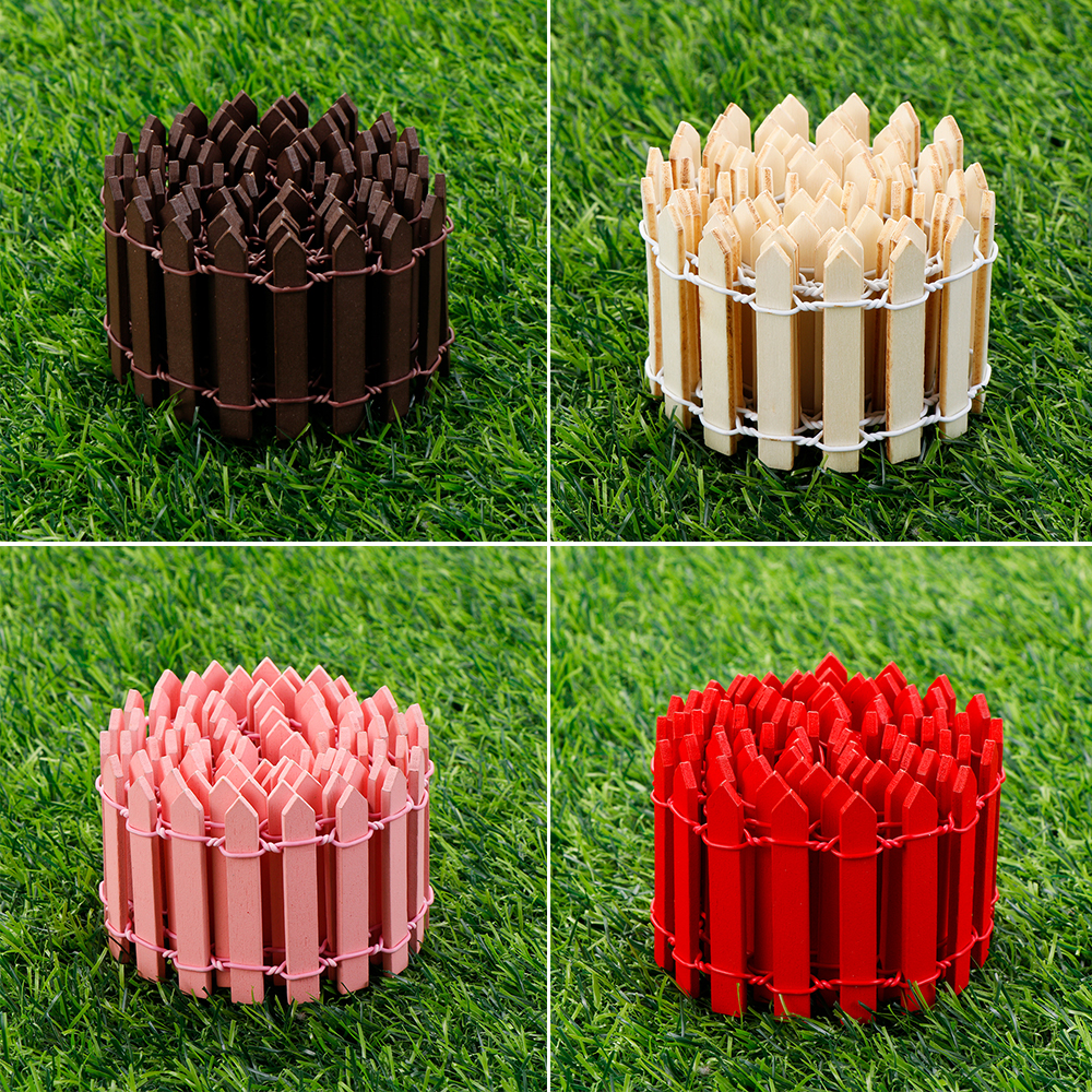 Hàng rào gỗ mini trang trí xinh xắn 100x5cm/ 100x3cm