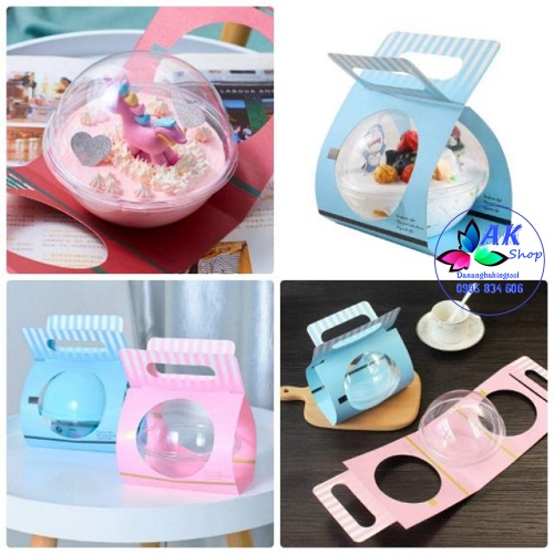 2112.120 SET 10 HỘP BÁNH QUẢ CẦU 390ML