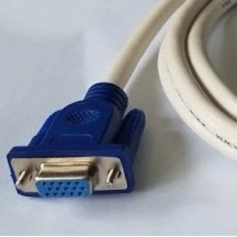 Cáp VGA nối dài 1.5M -Hàng cao cấp 24k Gold Plated ( cáp 1 đầu đực 1 đầu cái nối dài VGA ).  1 đầu âm, 1 đầu dương, xịn.