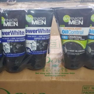 Sữa rửa mặt Garnier men  Powder white và oil control