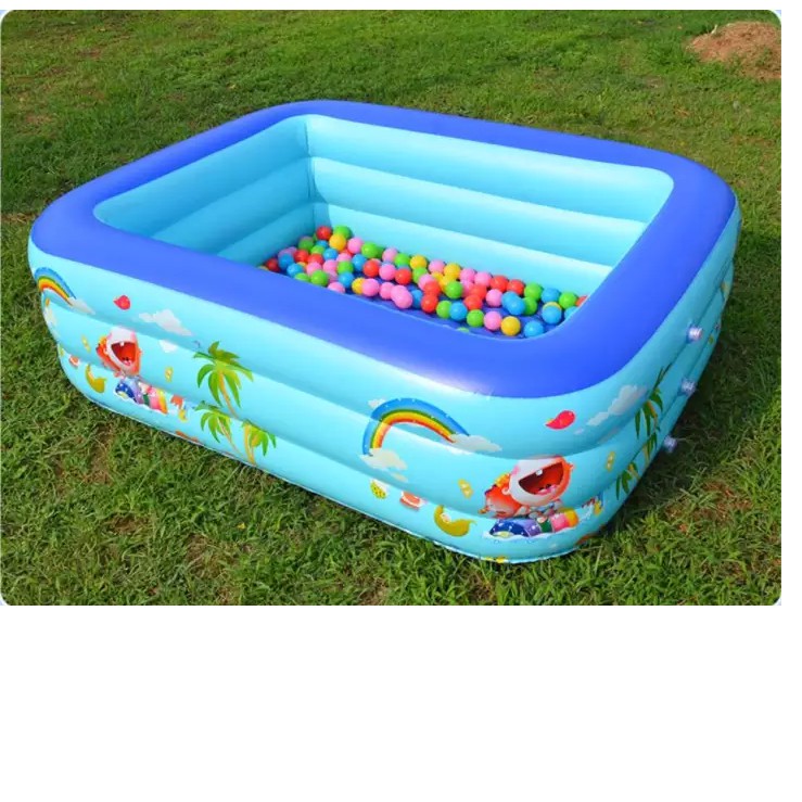 Bể bơi cho bé 3 tầng 150x110x55cm