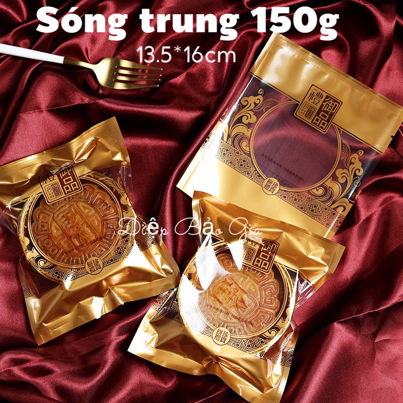 Túi đựng bánh trung thu sóng Trung - 100c
