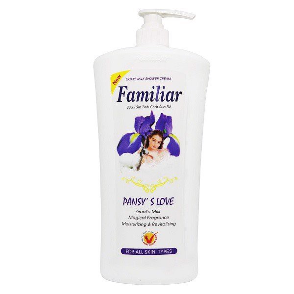 Chai Sữa Tắm Familiar Goat's Milk 1200ml-Tinh Chất Sữa Dê