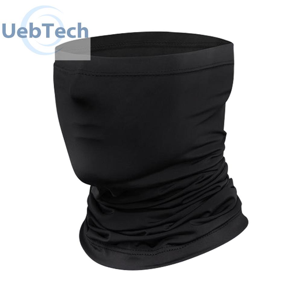 Khẩu Trang Kiêm Khăn Choàng Cổ Bằng Lụa Lạnh Chống Tia UV Thích Hợp Cho Mùa Hè