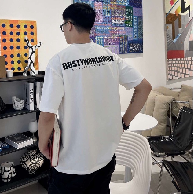 Áo Thun Unisex Dusty Worldwide IMPOSSIBLE 100% Cotton 250gsm Local Brand Chính Hãng