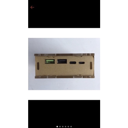 Box mica không mạch sdp lò xo 6 ,8cell 18650 hổ trợ 3 đường sạc